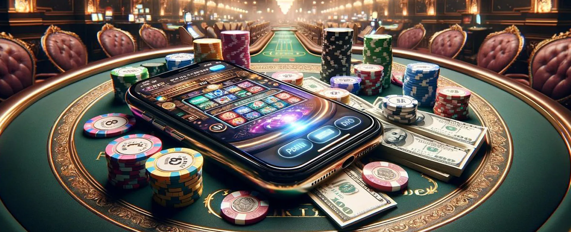 A vibrant online casino interface showcasing various games, representing the list of PAGCOR online games Philippines.